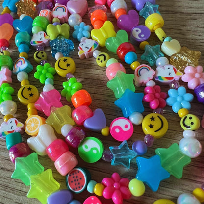 Kitschy Beaded Necklace
