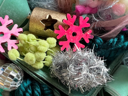 Curated Christmas Gift Wrapping Kit & Toppers