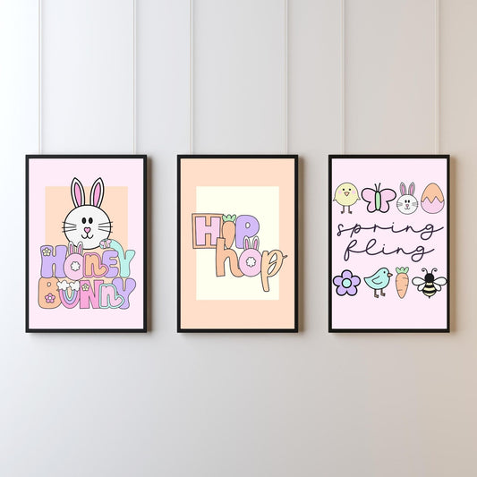 Spring + Easter Printable Art