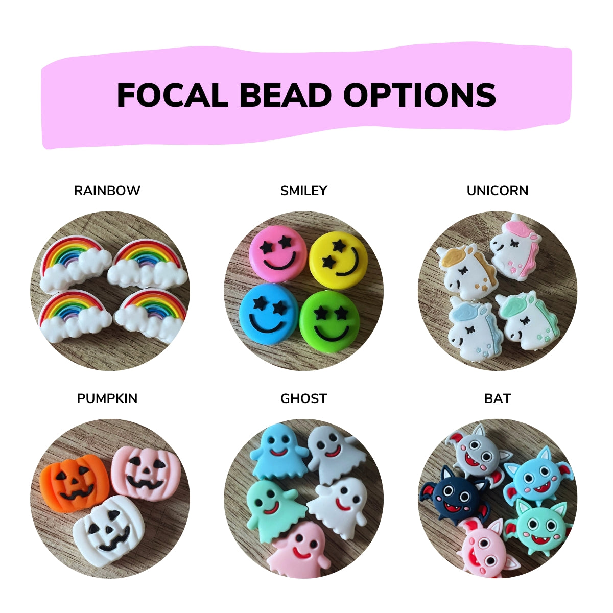 Personalized Halloween Silicone Name Tag / Bag Tag / Keychain