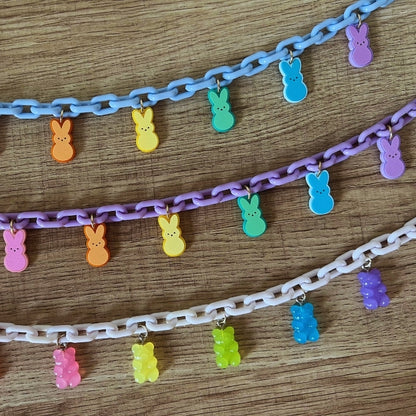 Gummy Bears Charm Necklace