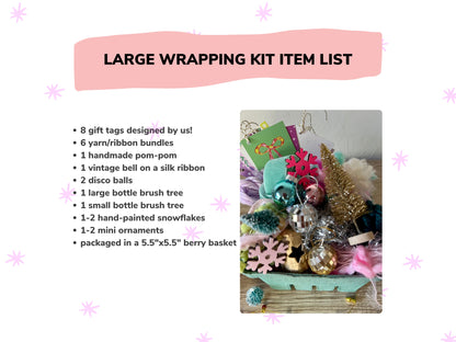 Curated Christmas Gift Wrapping Kit & Toppers