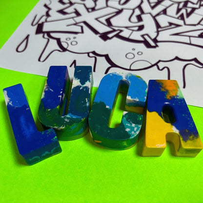 Personalized Name Crayons