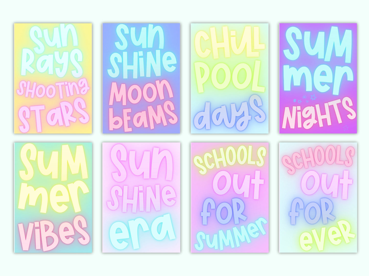 Summer Vibes Printable Art