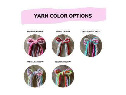Valentine's Hair Bow for girls