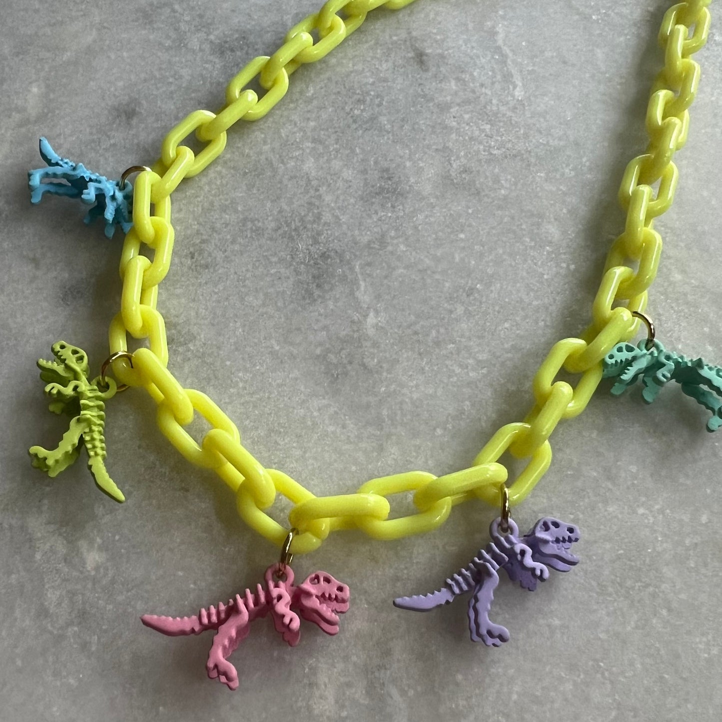 Dino Charm Necklace