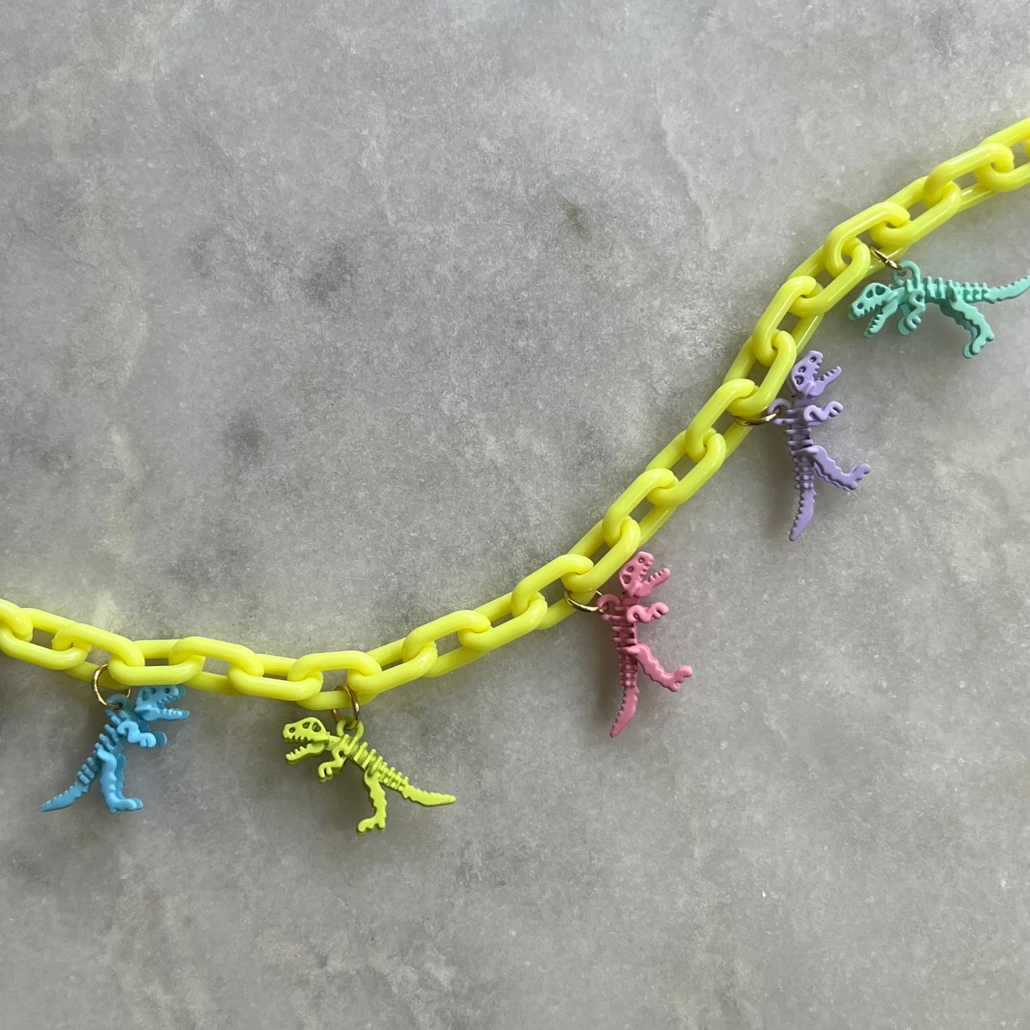 Dino Charm Necklace