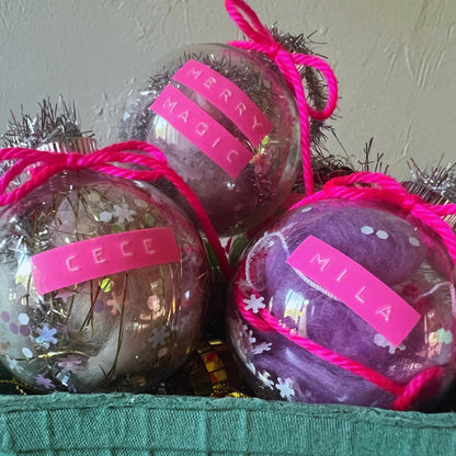 Custom Whimsy Stuffed Ornaments