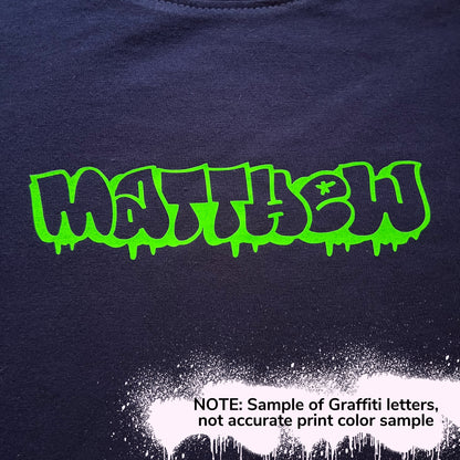Custom Graffiti Toddler Tee