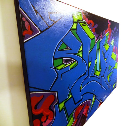 36" x 24" Blur116th Graffiti Painting