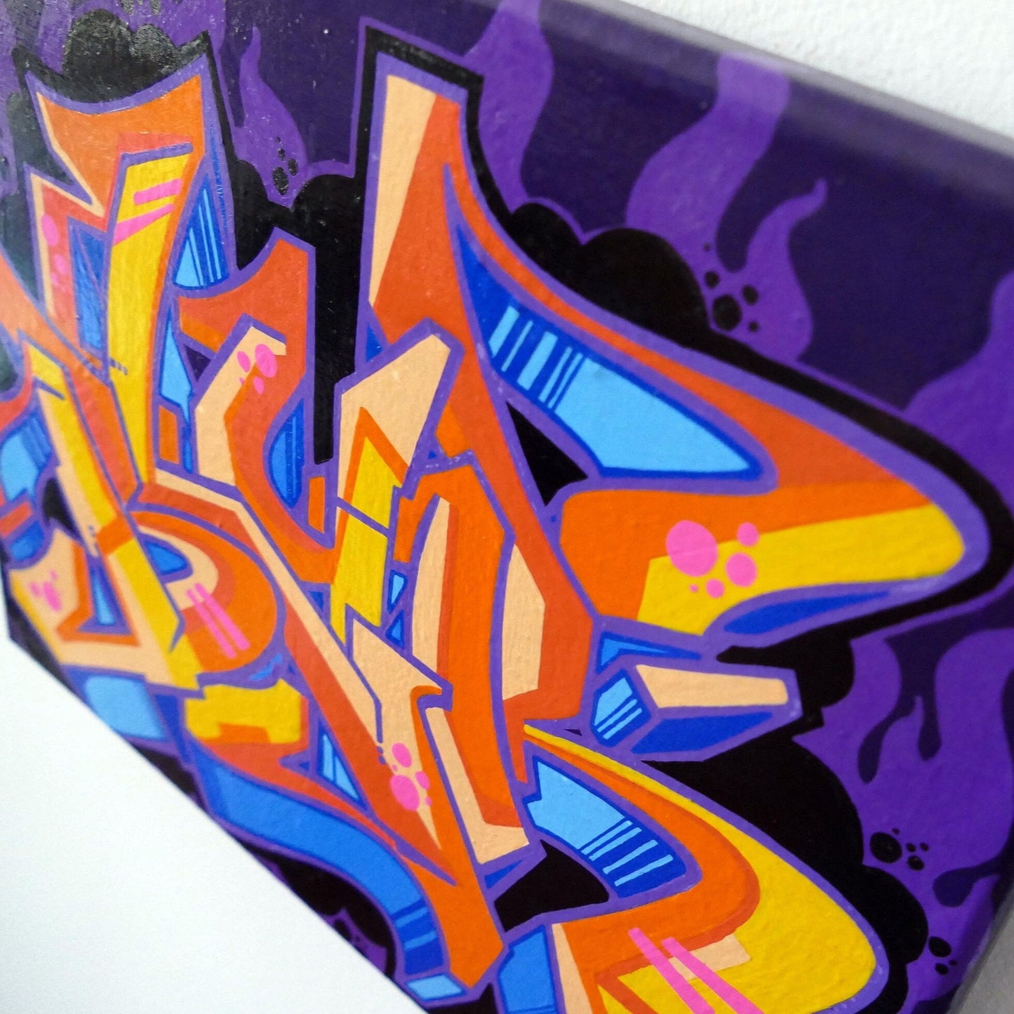 10" x 8" Blur116th Graffiti Painting