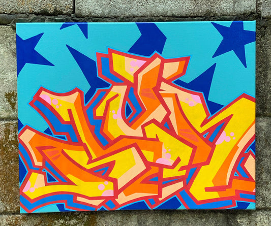 20" x 16" Blur116th Graffiti Painting