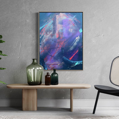 30" x 40" Galaxy Abstract Painting