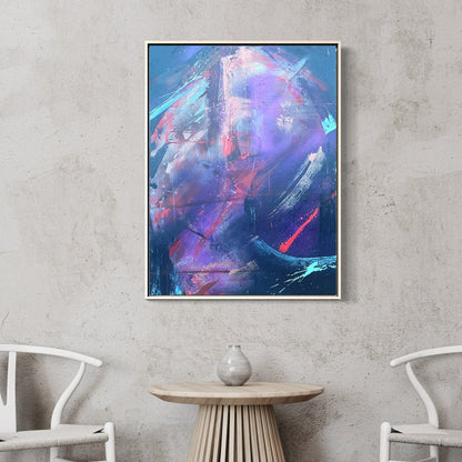 30" x 40" Galaxy Abstract Painting
