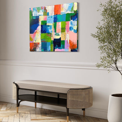 40" x 30" Dreamy Abstract Painting