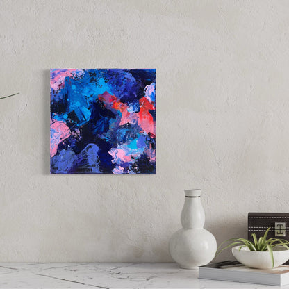 12" x 12" Cosmic Abstract Painting