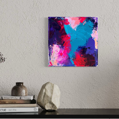 12" x 12" Cosmic Abstract Painting