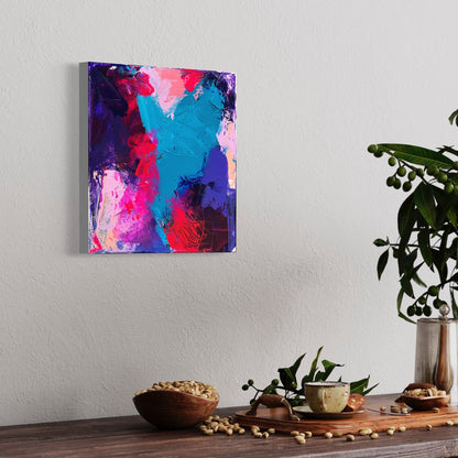 12" x 12" Cosmic Abstract Painting