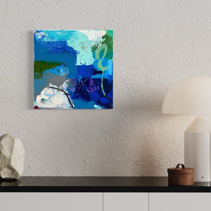 12" x 12" Cosmic Abstract Painting