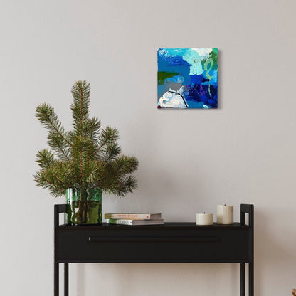 12" x 12" Cosmic Abstract Painting