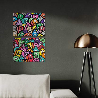 24" x 18" Whimsical Shapes Set