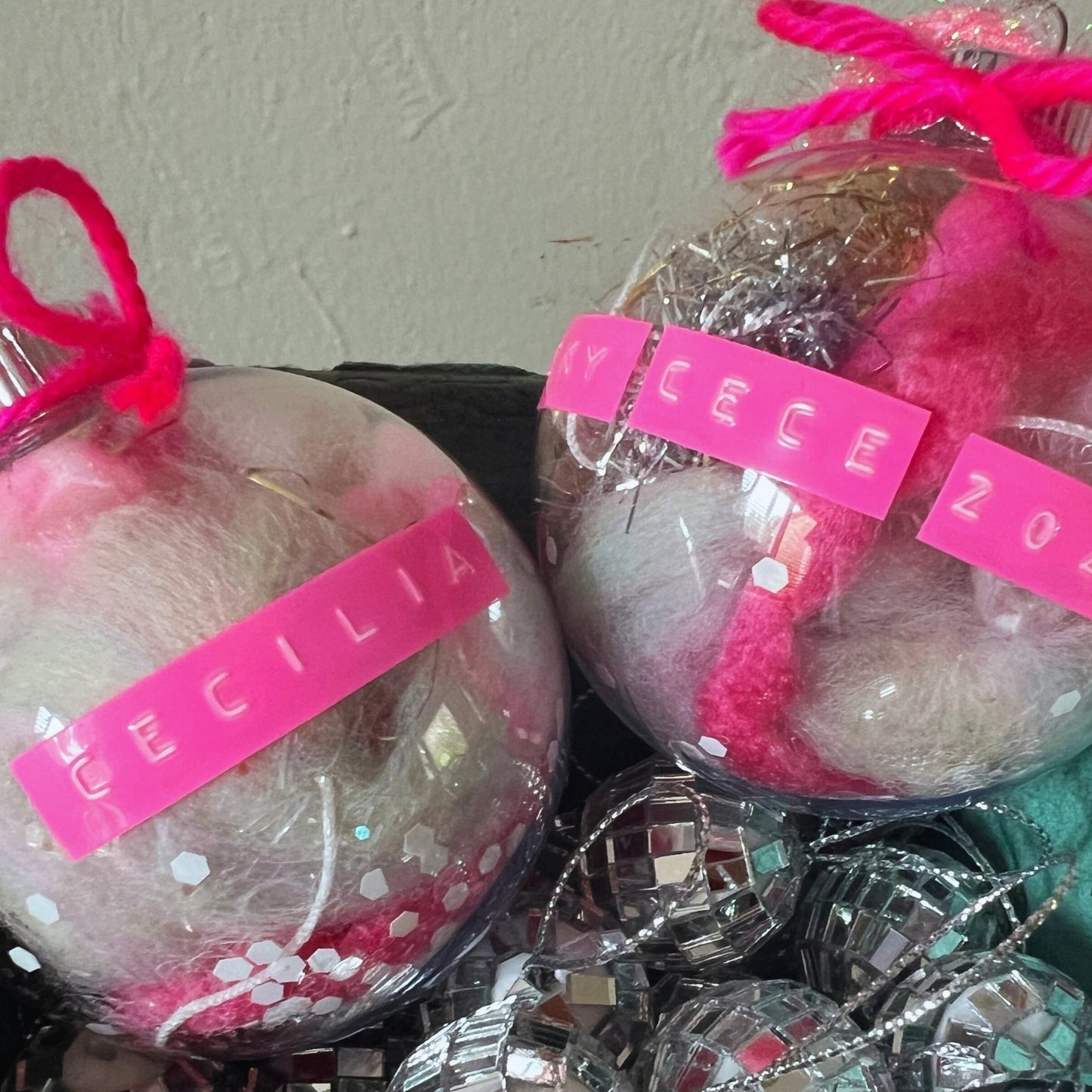 Custom Whimsy Stuffed Ornaments