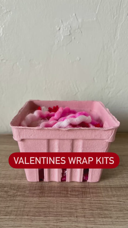 Valentines Wrapping Kit - Toppers, Love Notes & Ribbon