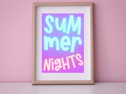 Summer Vibes Printable Art