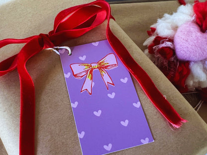 Valentines Day Gift Tags / Love Notes -- Designed by us!