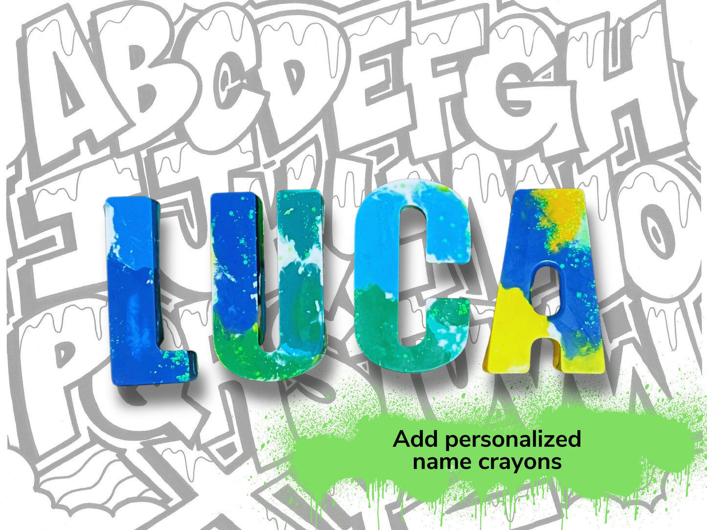 Graffiti Coloring Book - Instant Download