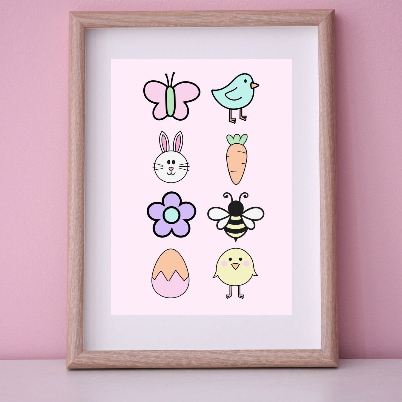 Spring + Easter Printable Art, Downloadable File, Digital Art – Wake ...